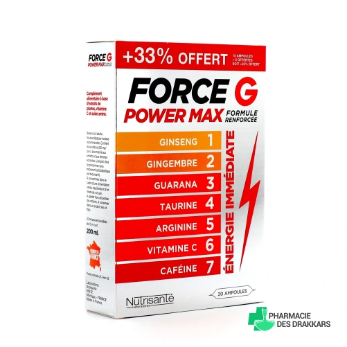 Force G Power Max Formule Renforcée