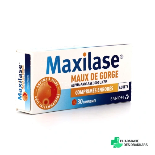 Maxilase sirop ou comprimés