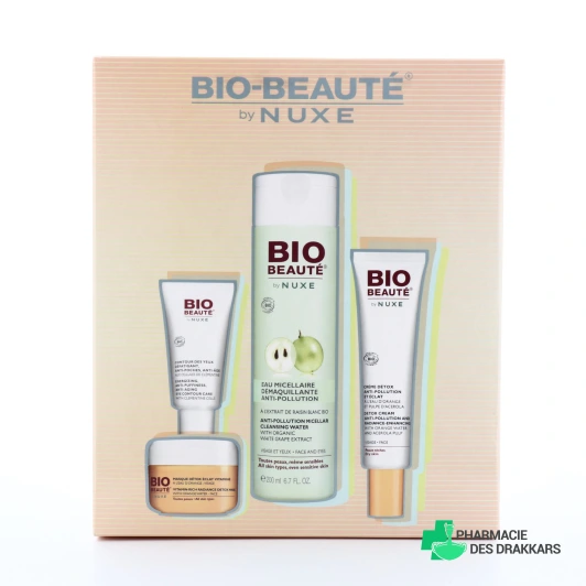 Coffret Noël Mes Essentiels Détox et Anti-Pollution