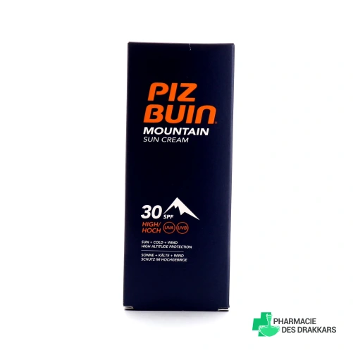 Piz Buin Mountain Crème Solaire Visage