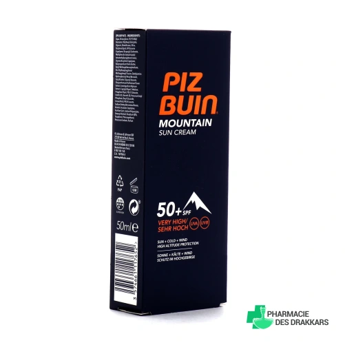 Piz Buin Mountain Crème Solaire Visage
