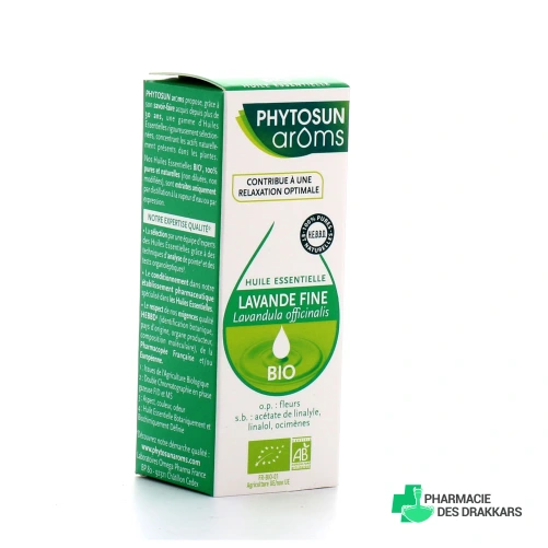 Phytosun Arôms Huile Essentielle Lavande Fine BIO