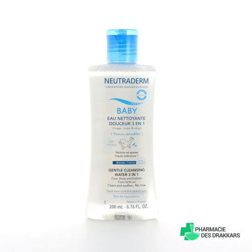 Neutraderm Baby Eau Nettoyante 3-en-1