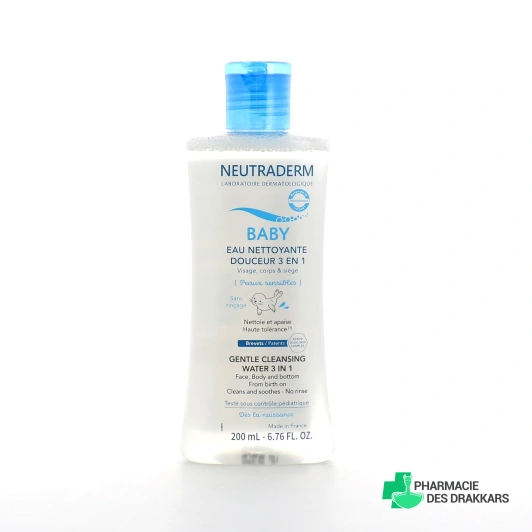 Neutraderm Baby Eau Nettoyante 3-en-1