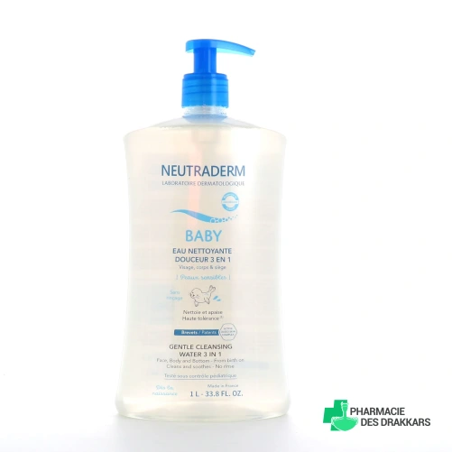 Neutraderm Baby Eau Nettoyante 3-en-1