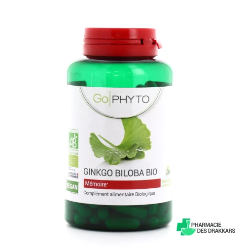 Go Phyto Ginkgo Biloba Bio Mémoire