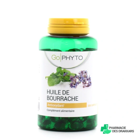 Go Phyto Huile de Bourrache Antioxydant