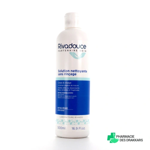 Rivadouce Solution Nettoyante Sans Rinçage Corps et Visage