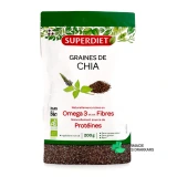 Super Diet Graines De Chia Bio - Vue 360°
