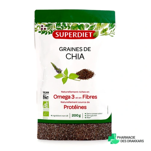 Super Diet Graines De Chia Bio