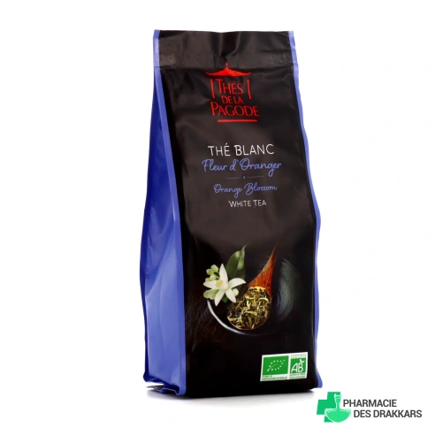 Thés de la Pagode Thé Blanc Fleur d'Oranger Bio