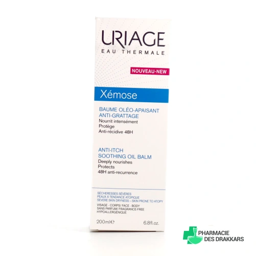 Uriage Xemose Baume Relipidant Anti-Grattage - Vue 360°
