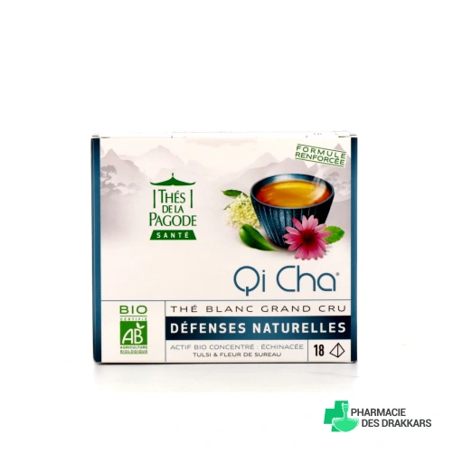 Thés de la Pagode Qi Cha Thé Blanc Grand Cru Défenses Naturelles