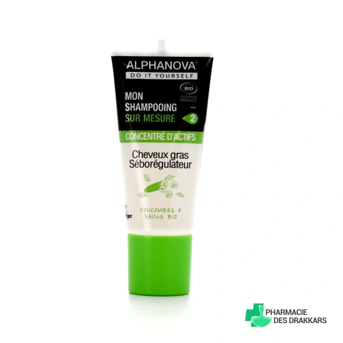 Alphanova Do It Yourself Concentré d'Actifs pour Cheveux Gras