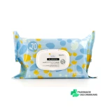 Klorane Bébé Lingettes nettoyantes douces - Vue 360°