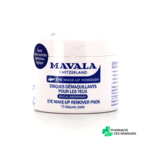 Mavala Disques Démaquillants pour les Yeux