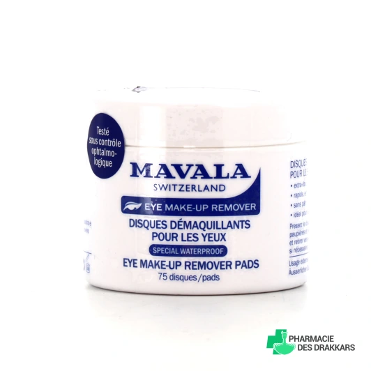 Mavala Disques Démaquillants pour les Yeux