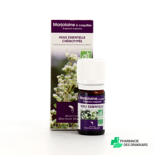 Docteur Valnet Huile Essentielle Marjolaine à Coquilles