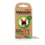 Vétosan Pipettes Répulsives Chiot/Petit Chien - Vue 360°