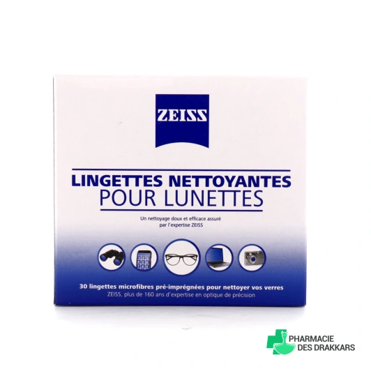 Zeiss Lingettes Nettoyantes Pour Lunettes Individuelles
