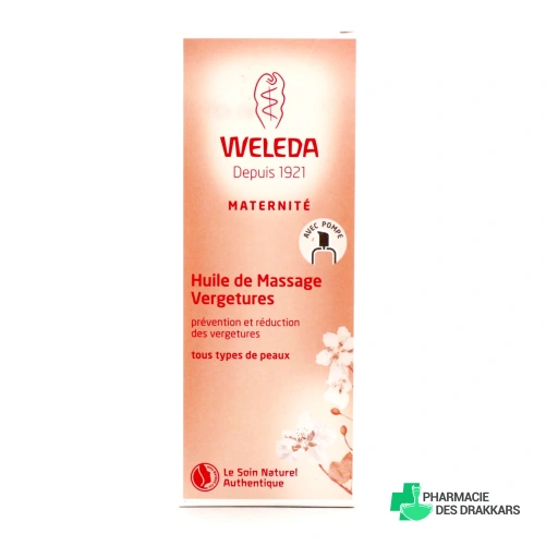 Weleda Maternité Huile de Massage Vergetures Bio