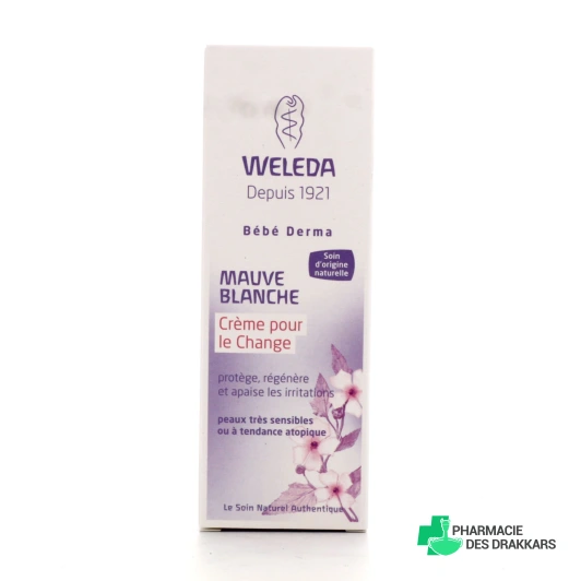 Weleda Crème pour le Change Mauve Blanche Bio
