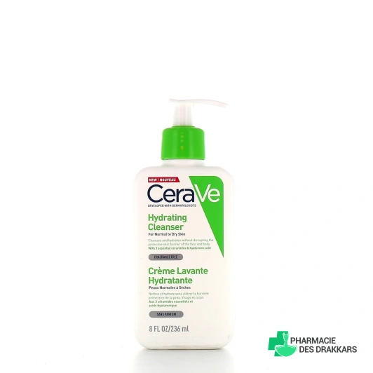 CeraVe Crème Lavante Hydratante