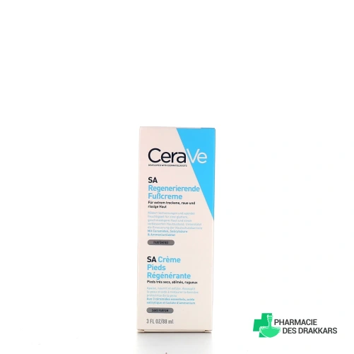 CeraVe SA Crème Pieds Régénérante - Vue 360°