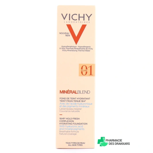 Vichy Minéral Blend Fond de Teint Hydratant
