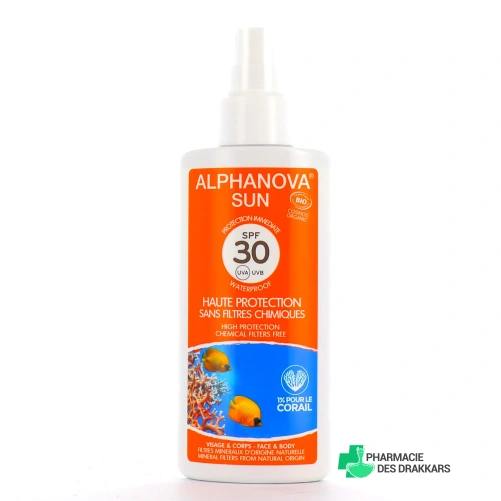 Alphanova Sun Spray Solaire Bio SPF30 - Vue 360°