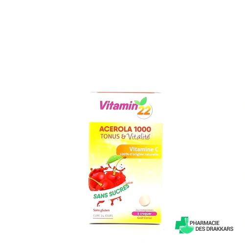 Vitamin'22 Acérola 1000 Vitamine C