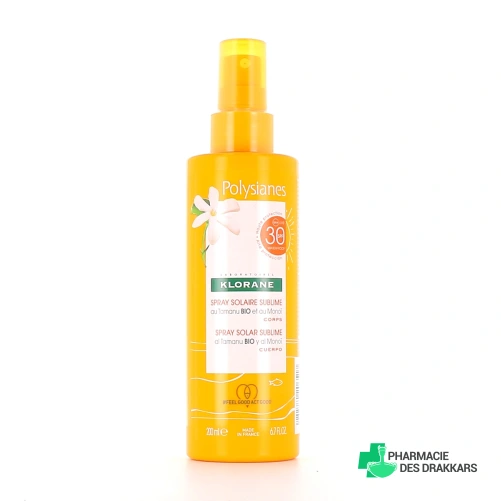 Klorane Polysianes Spray Solaire Sublime Corps