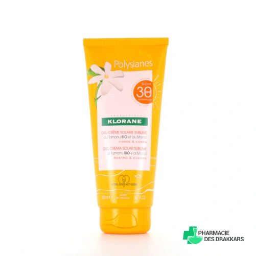 Klorane Polysianes Gel-Crème Solaire Sublime SPF 30