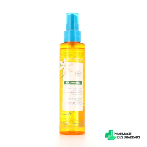 Klorane Polysianes Huile Réparatrice Après-Soleil