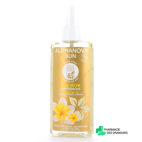 Alphanova Sun Huile Sèche Paradisiaque Bio - Vue 360°
