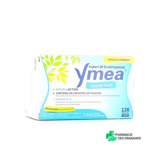 Ymea ménopause ventre plat 128 gélules
