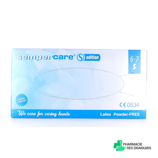 Sempercare Édition Gants Latex non poudré, non stérile