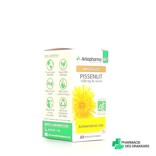 Arkogélules PISSENLIT 45 gélules BIO