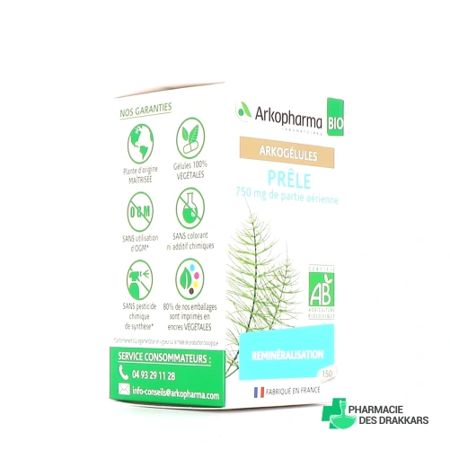 Arkogélules PRELE 45 ou 150 gélules