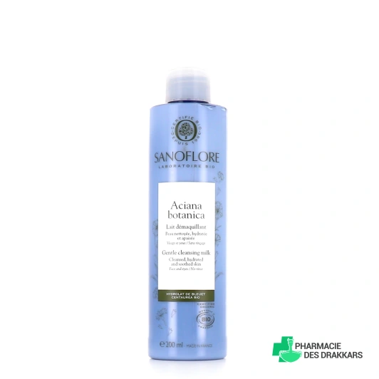 Sanoflore Aciana Botanica Lait Démaquillant