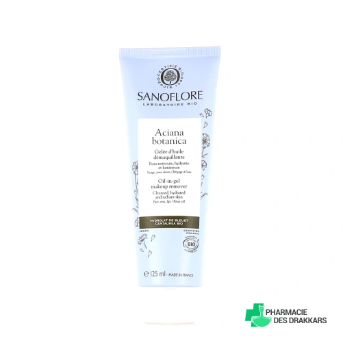 Sanoflore Aciana Botanica Gelée d'huile démaquillante