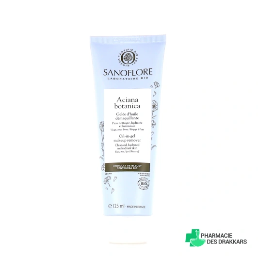 Sanoflore Aciana Botanica Gelée d'huile démaquillante