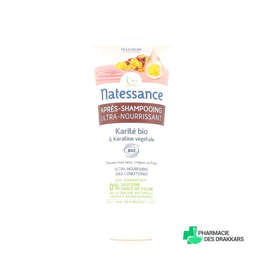 Natessance Après-shampooing Baume Ultra-Riche Karité