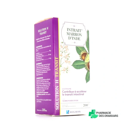 Intrait Marron d'Inde Solution H Transit