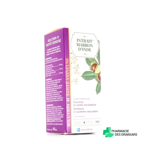 Intrait Marron d'Inde Solution H Santé Veineuse