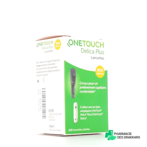 OneTouch Delica Plus Lancettes Stériles