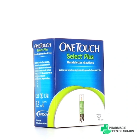 OneTouch Select Plus Bandelettes Réactives