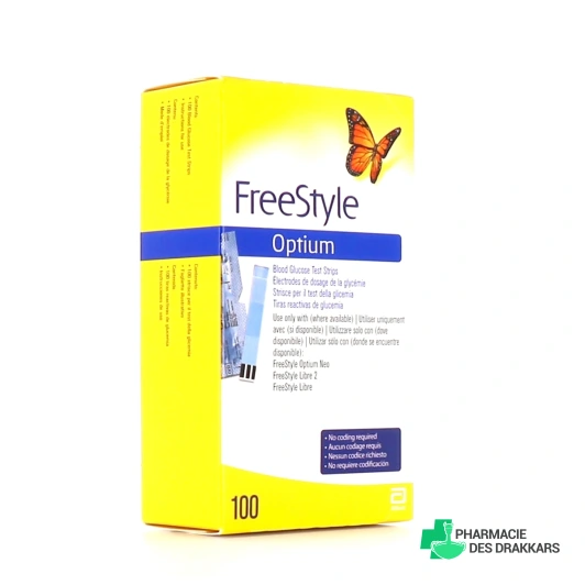FreeStyle Optium Électrodes