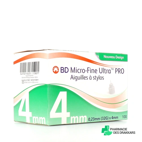BD Medical Aiguilles à Stylos Micro-Fine Ultra
