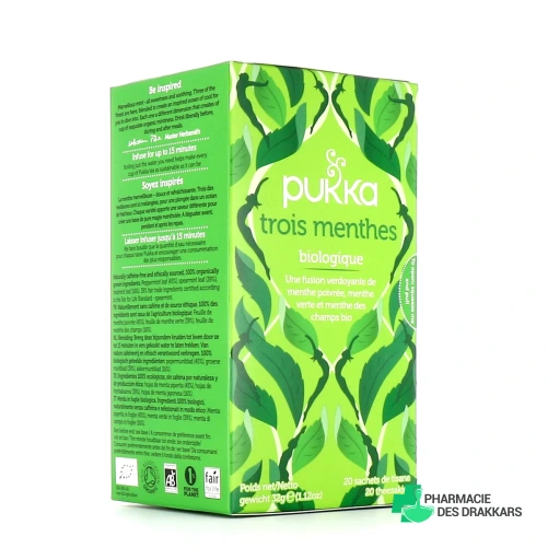 Pukka Infusion Trois Menthes Bio